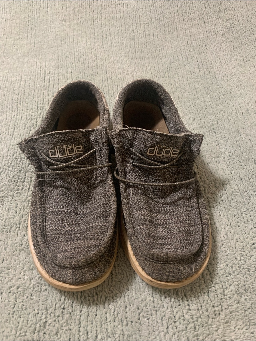 Hey Dude Men’s Grey Slip-On Shoes